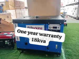 Prime Model 18kva Perkins 15000watts Silent Diesel Generator