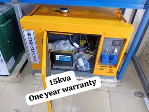 Yellow Perkins Generator 15kva 16500watt Diesel 15kva