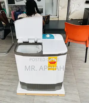 Newest Nasco 5kg Semi-Automatic Electric Washing Machine.