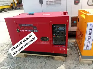 Red Honda 15kva 16500watt Generator Silent Generator 15kva