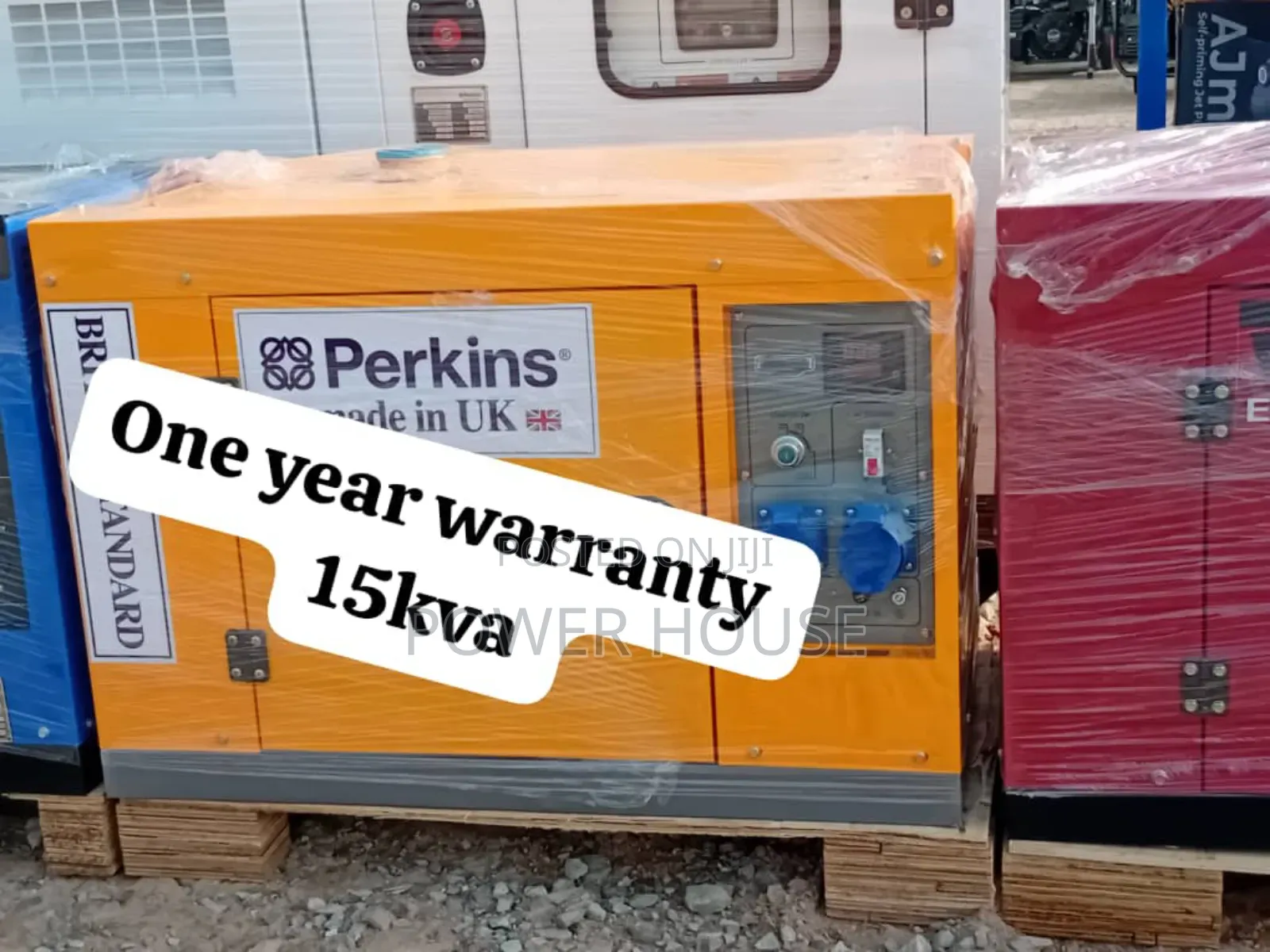 Top Model Perkins Diesel Silent 15kva Generator 13000watts