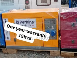 Top Model Perkins Diesel Silent 15kva Generator 13000watts
