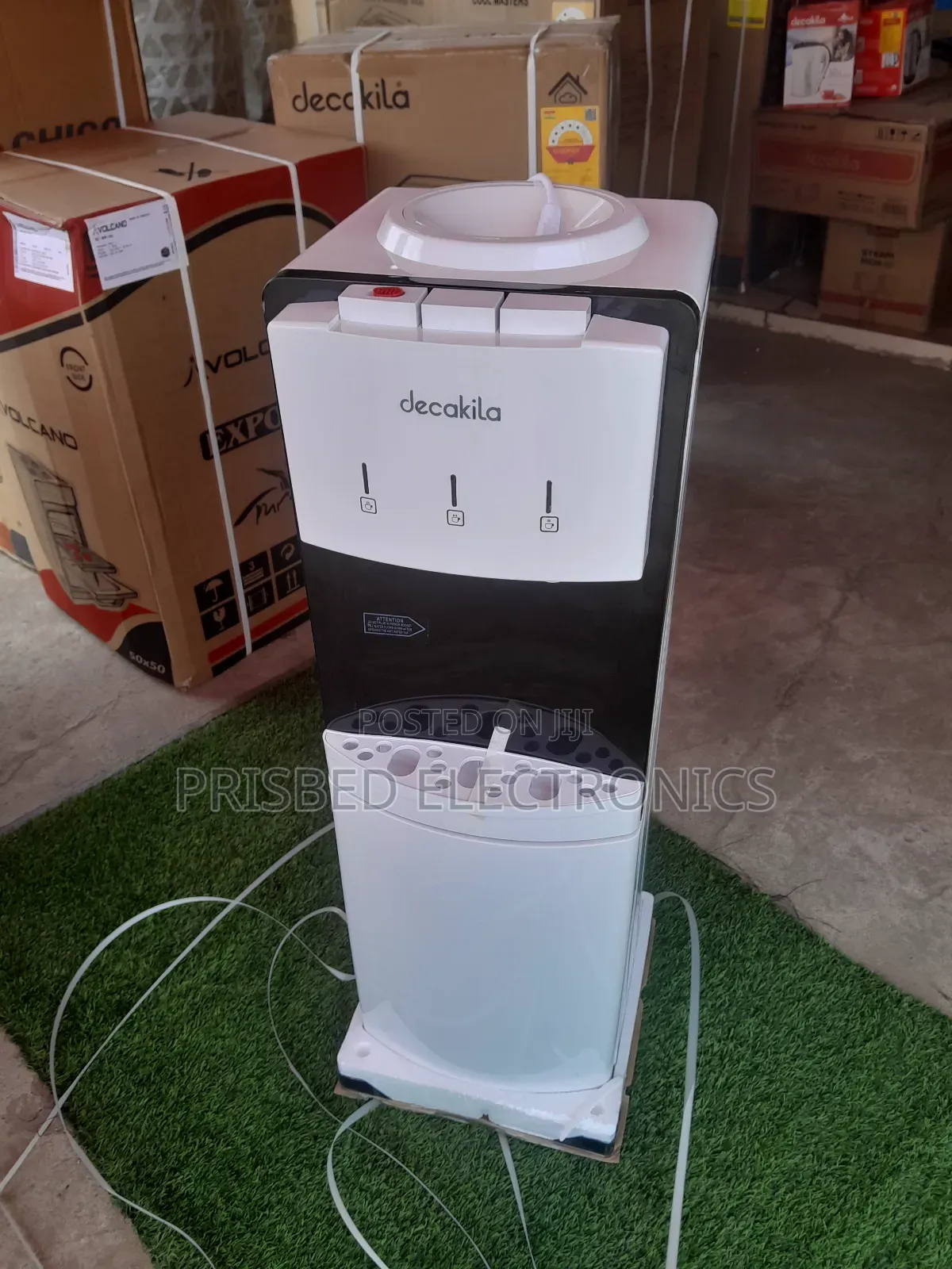 Decakila Durable Water Dispenser With Bottom Fridge