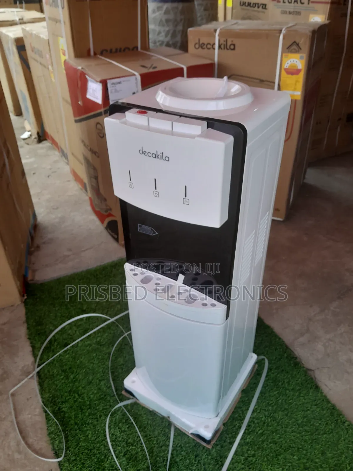 Decakila Durable Water Dispenser With Bottom Fridge