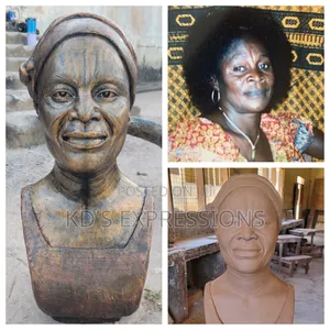 Uniquely Crafted Portrait Sculpture