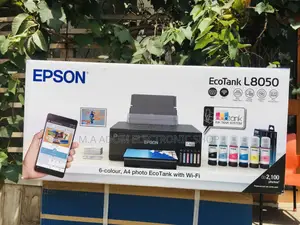 Epson Eco Tank L8050 Wireless Print 6 Color Printer