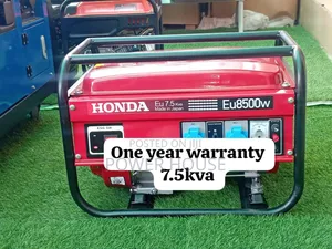 Unsullied 7.5kva 8500watts Petrol Generator 7.5kva Honda