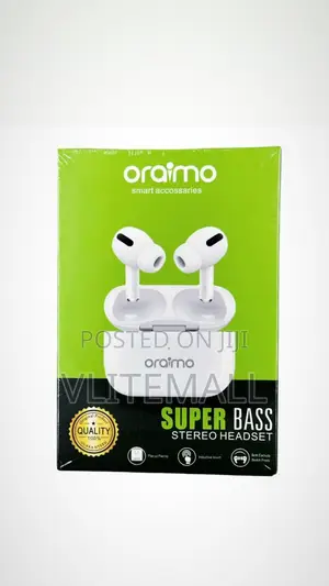 Oraimo Super Bass Stereo Headset - White