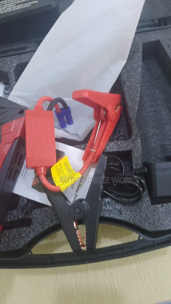 Battery Jumper (Starter) & Tyre Pump(Inflator) Multi-purpose