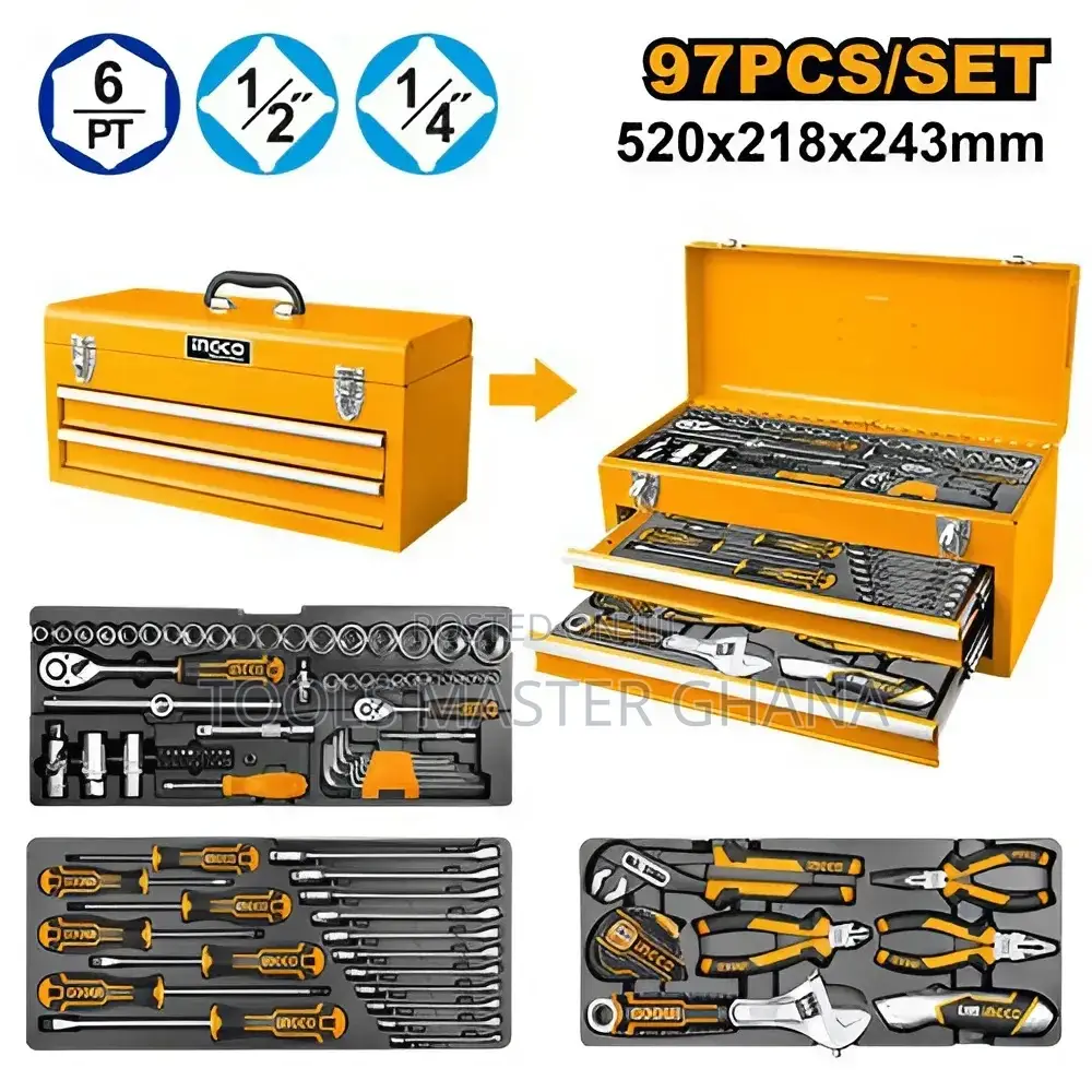 97 Pcs Tool Chest Set - Htcs220971