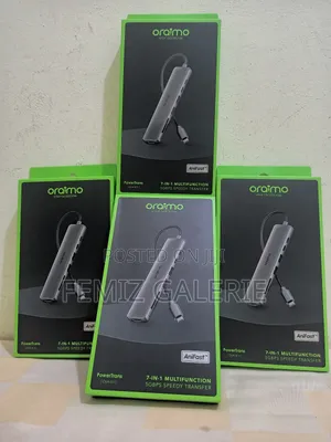 Oraimo Power Trans Usb-C Hub 7-in-1 Multi-Functional Adapter