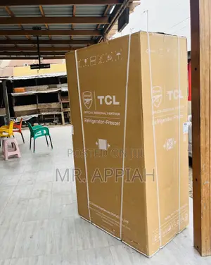 Durable TCL 2 Door Side by Side Electric Refrigerator.