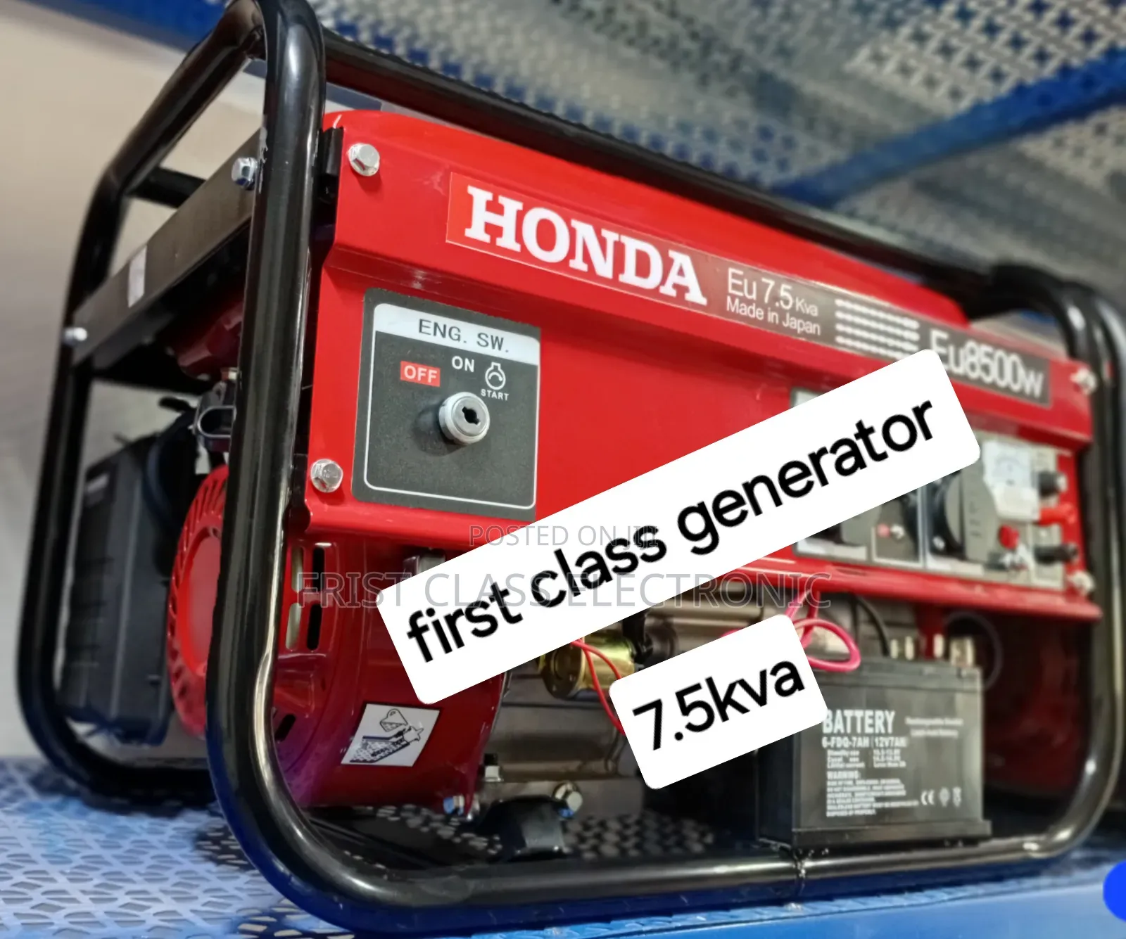 Powerful and Durable 7.5kva Petrol