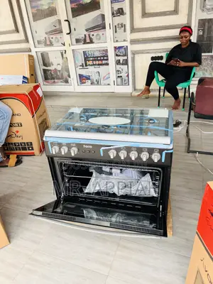 Quality Ferre 60x90 Ions Gas Oven 5 Burner With Grill.