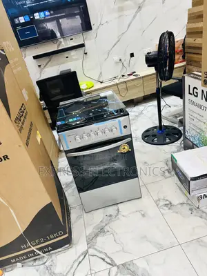 Ultimate Cool Volcano Gas Electric 2+2 Stove 50/50