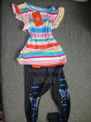 Girls Leggings and Blouse