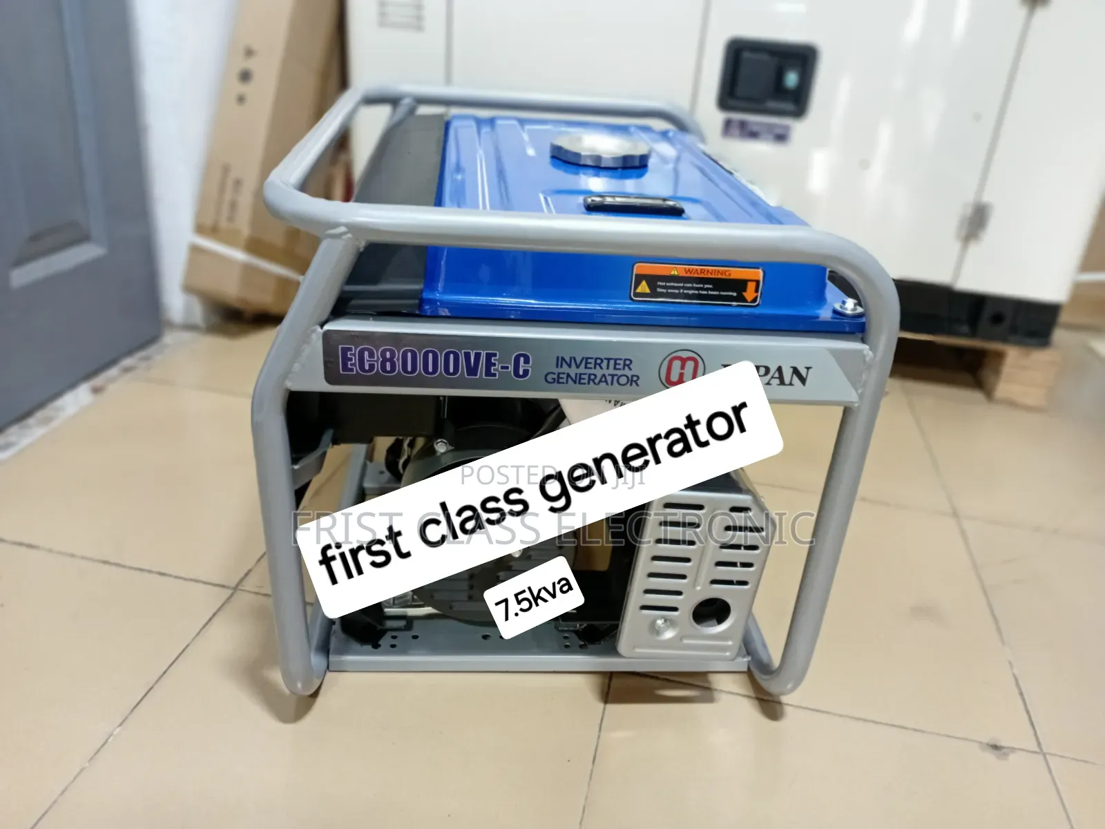 Constructional Sire 7.5kva Petrol Power Source