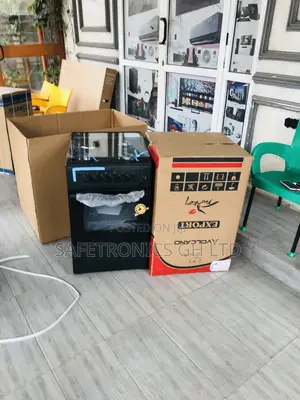 Volcano Oven Turkish 3 Gas 1 Electric 50x50 Black Glass