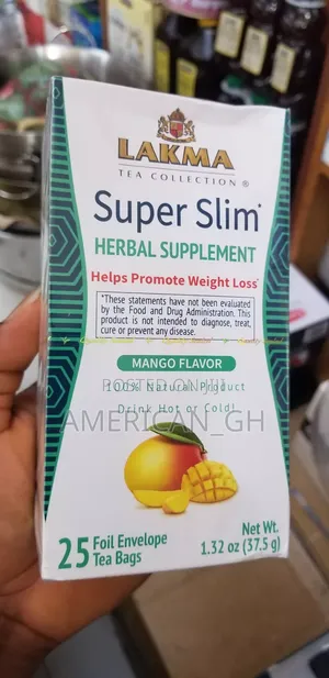 Super Slim Herbal Supplement, Mango Flavor, 25 Bags