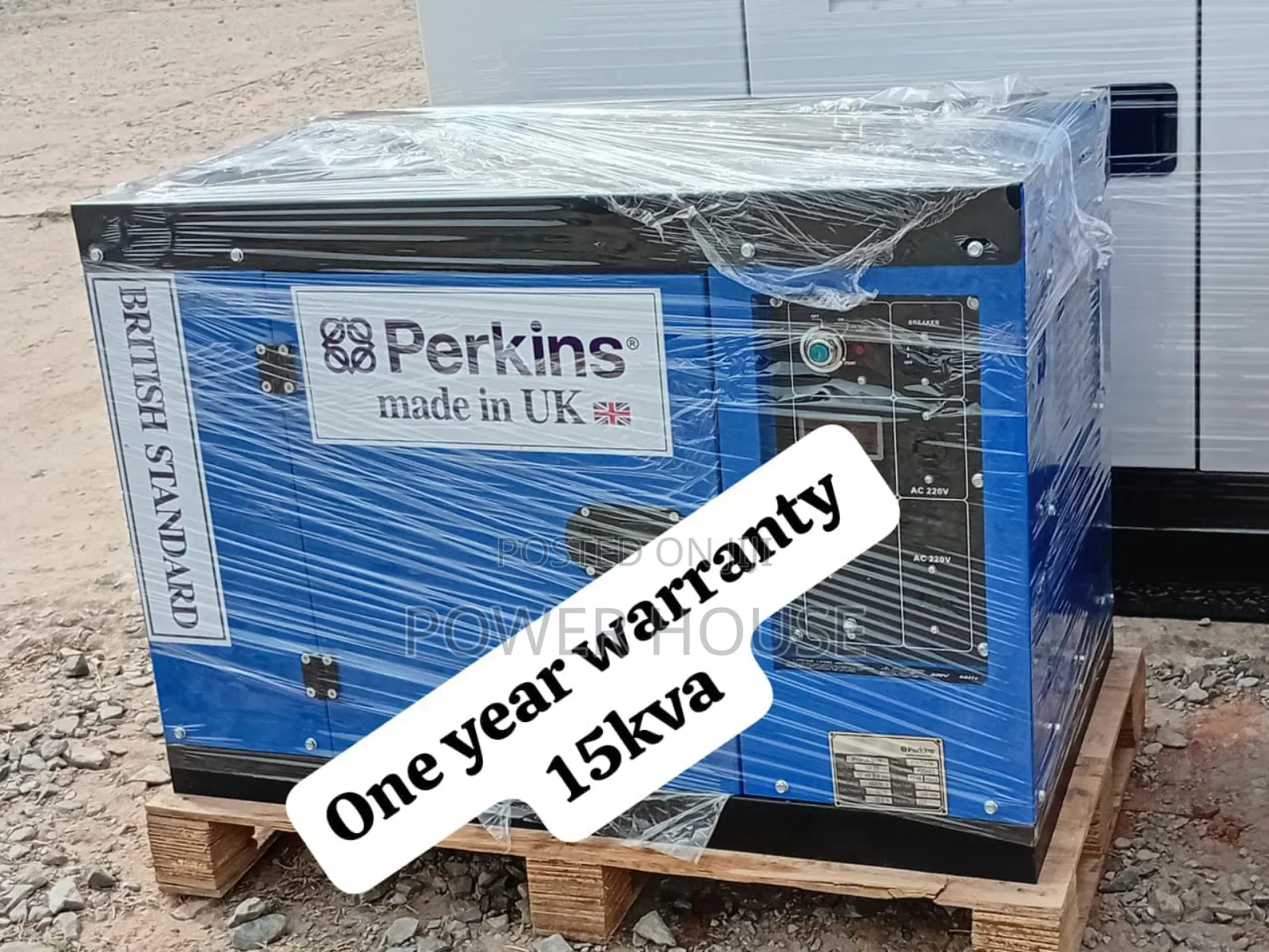 Resplendent 15kva 13000watts Perkins Silent Diesel Generator