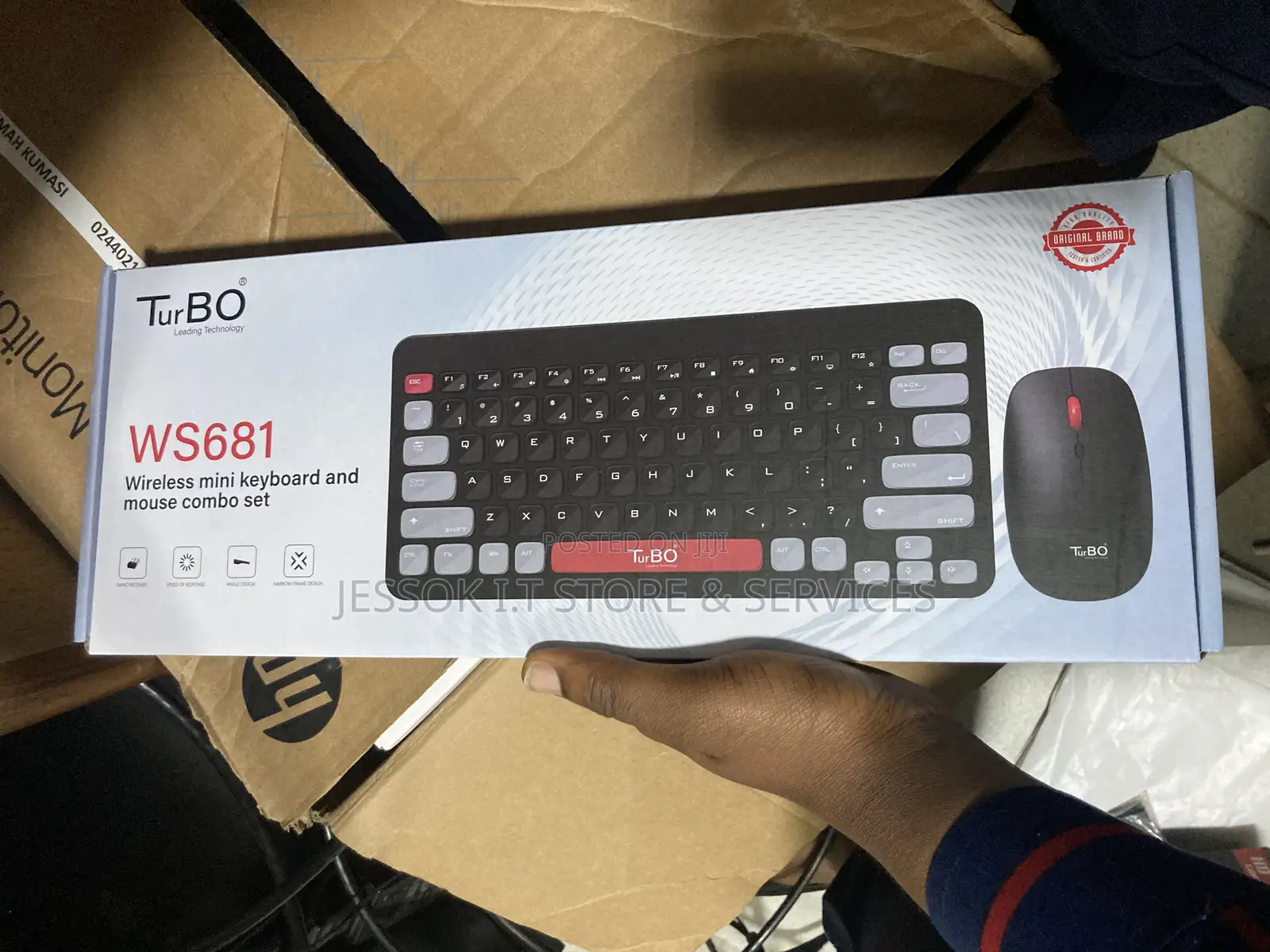 Mini Keyboard and Mouse Wireless Combo