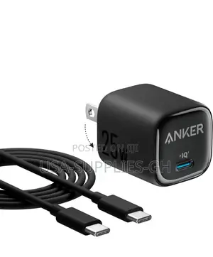 Anker 25w Usb C Super Fast Charger Block - From Usa