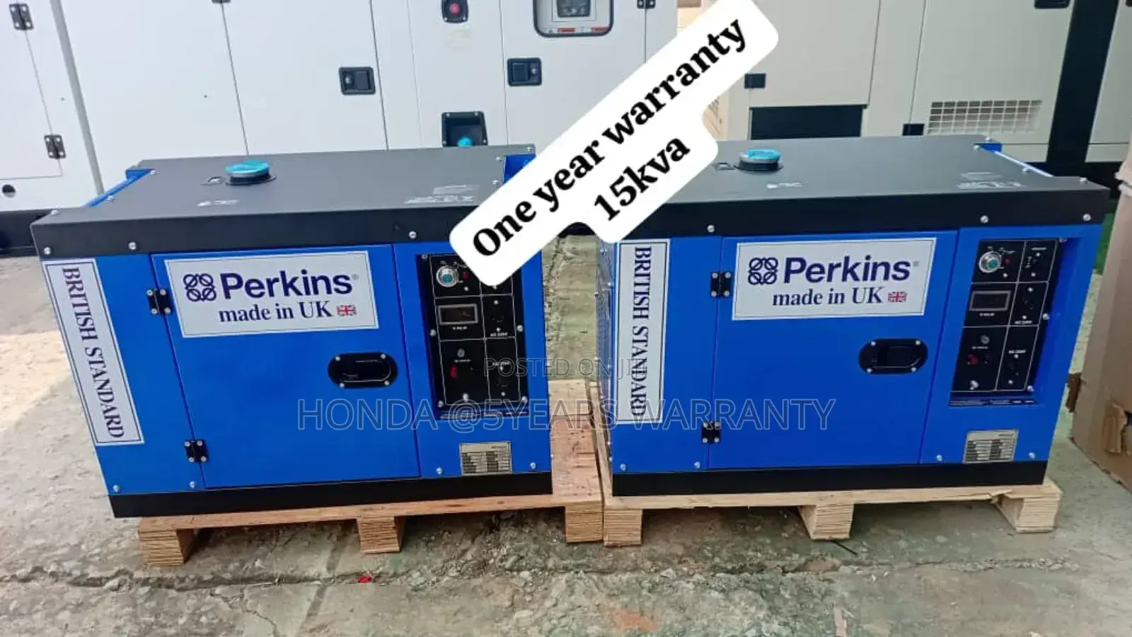 Standard 15kva 16500watt Diesel Engine Silent 15kva