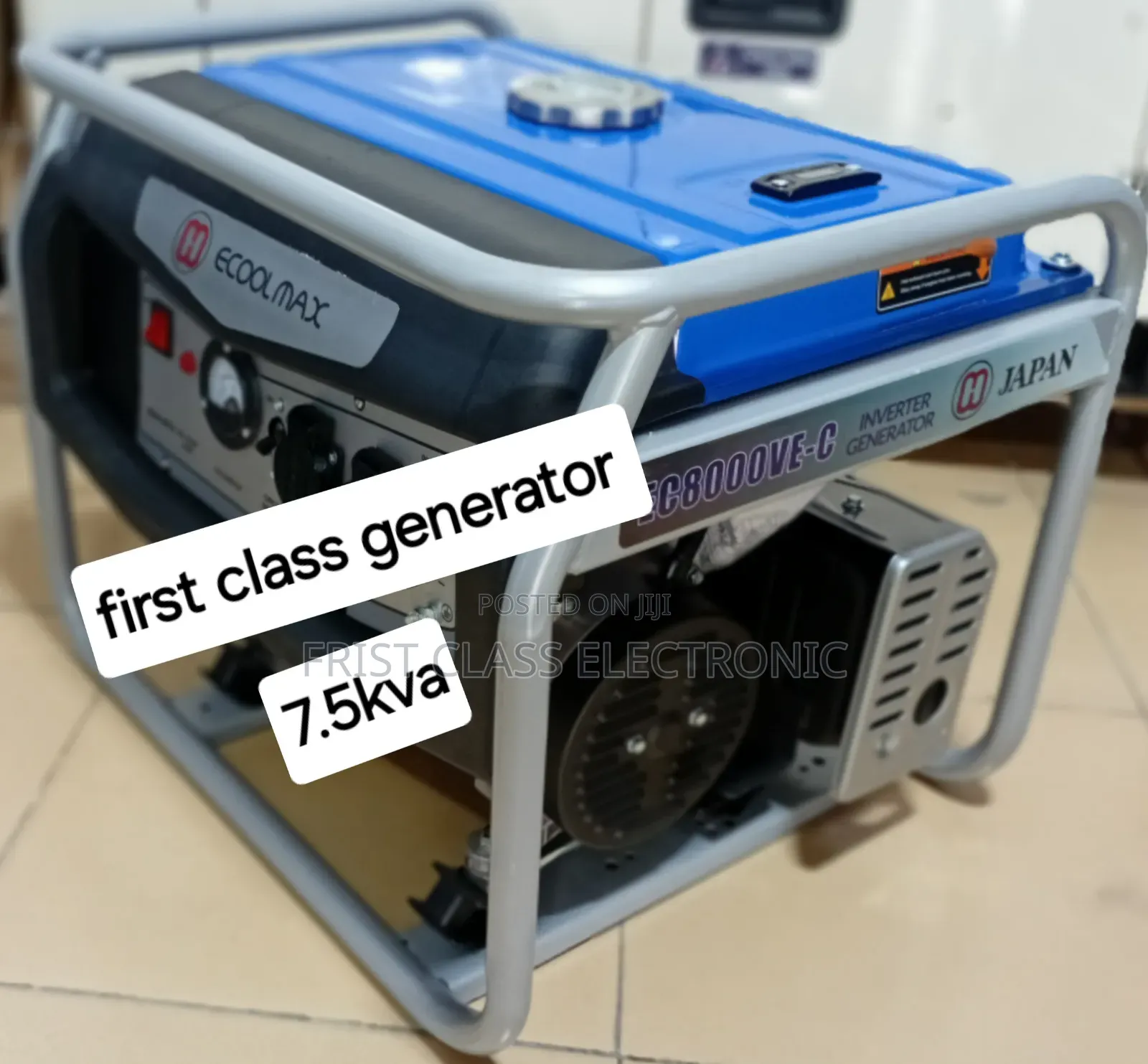7.5kva Petrol Genset With 100% Copper Engine