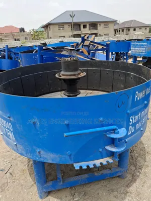 Mixer Pan For Block Machines