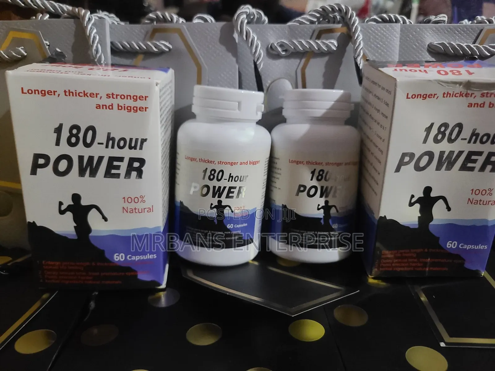 Original 180 Hour Power
Herbal Capsules - 60
Caps