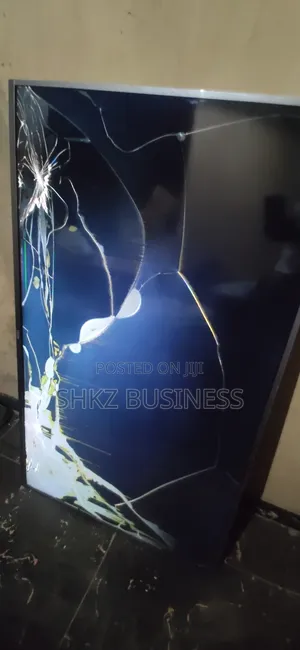 Haier Smart Android Tv 55inches With Cracked Screen