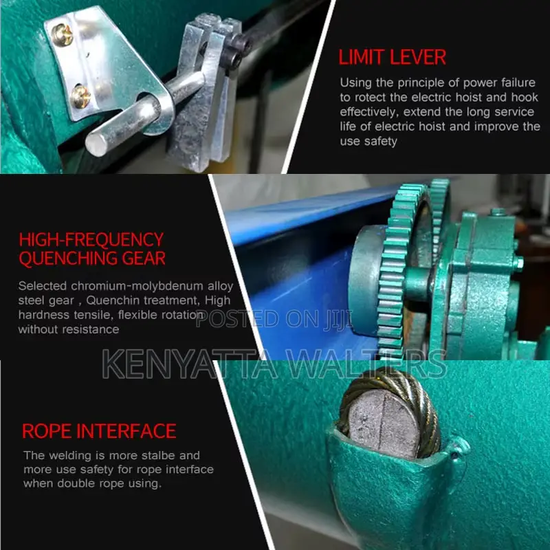 Cd / Md Type Electric Wire Rope Hoist for Overhead Crane