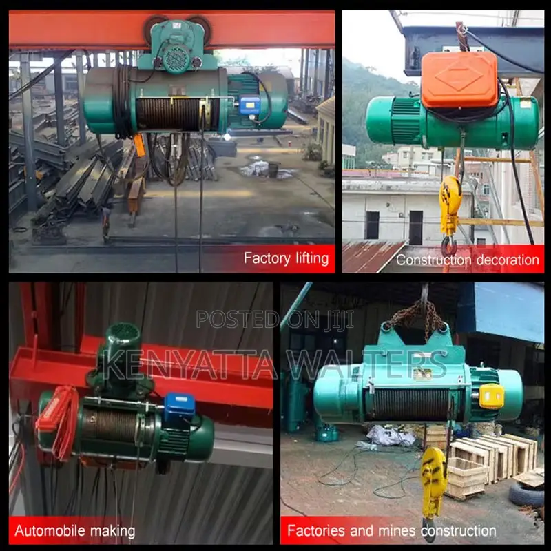 Cd / Md Type Electric Wire Rope Hoist for Overhead Crane