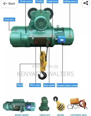 Cd / Md Type Electric Wire Rope Hoist for Overhead Crane
