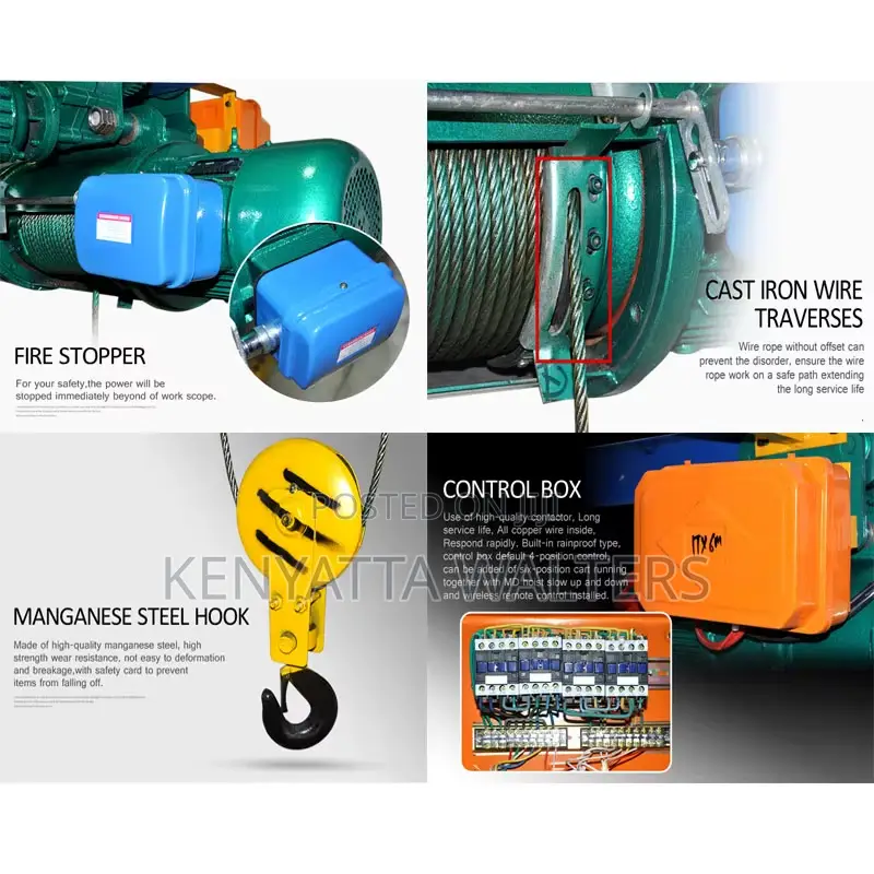 Cd / Md Type Electric Wire Rope Hoist for Overhead Crane