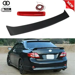 Toyota Corolla 2009 2010 2011 Boot Spoiler With Light
