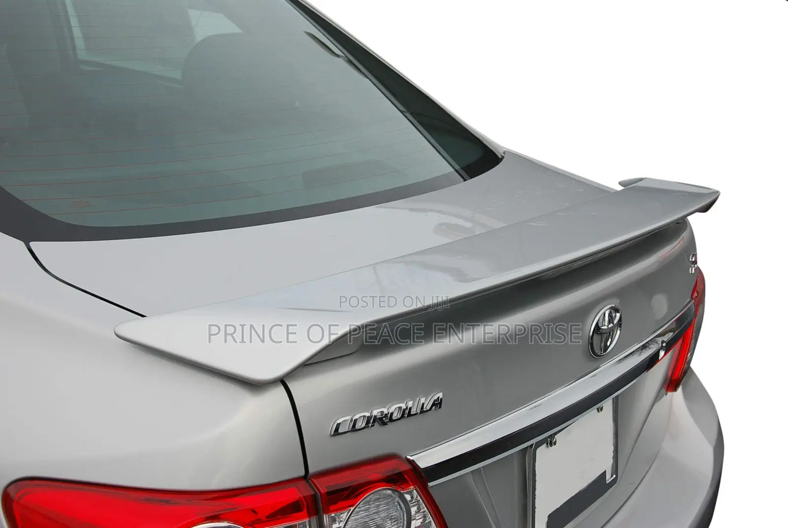 2012 2013 Toyota Corolla Boot Spoiler With Light