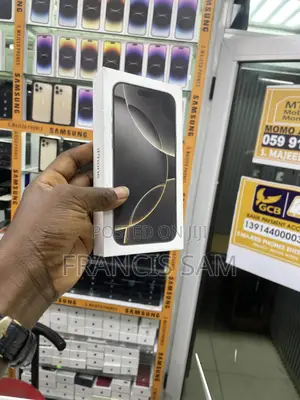 New Apple iPhone 16 Pro Max 256 GB White