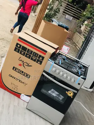 Choose Volcano Turkish 4 Gas Oven 50/50 Grey Cooker