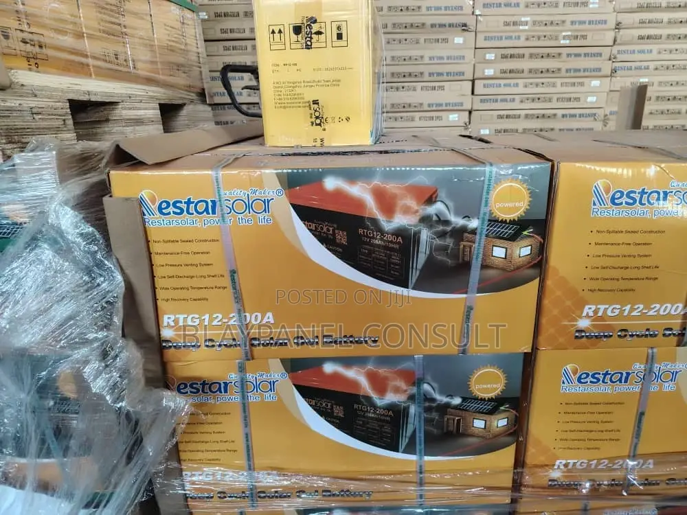12v 200ah Solar Gel Battery