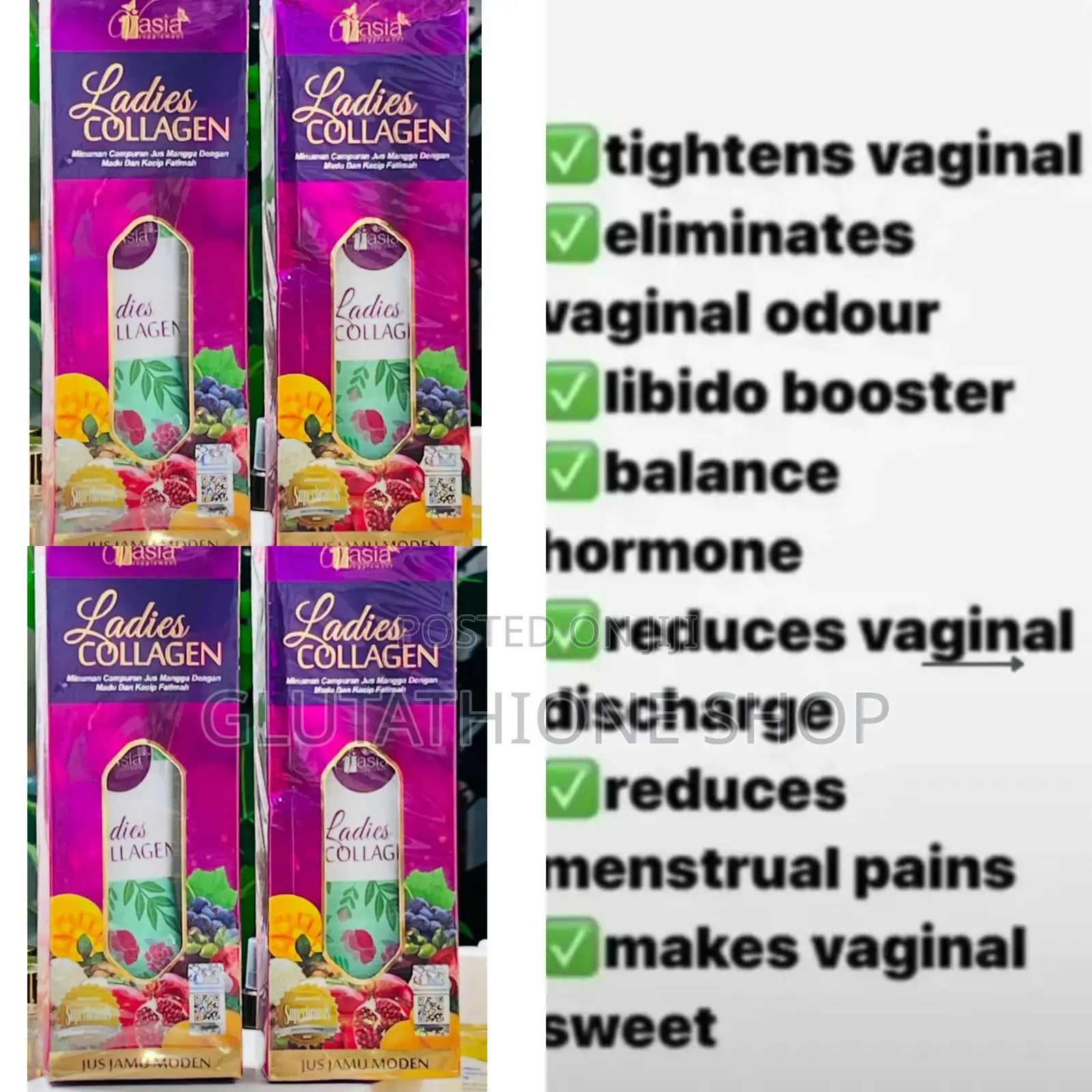 2025 New V’Asia Ladies Collagen Supplement
