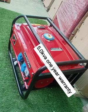 Generator Generator Red Honda 5.0kva Petrol