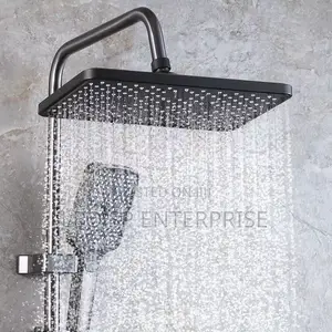 Luxury Piano Brass Shower