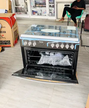Free Standing Ferre 60x90 Gas Oven 5 Burner With Grill.