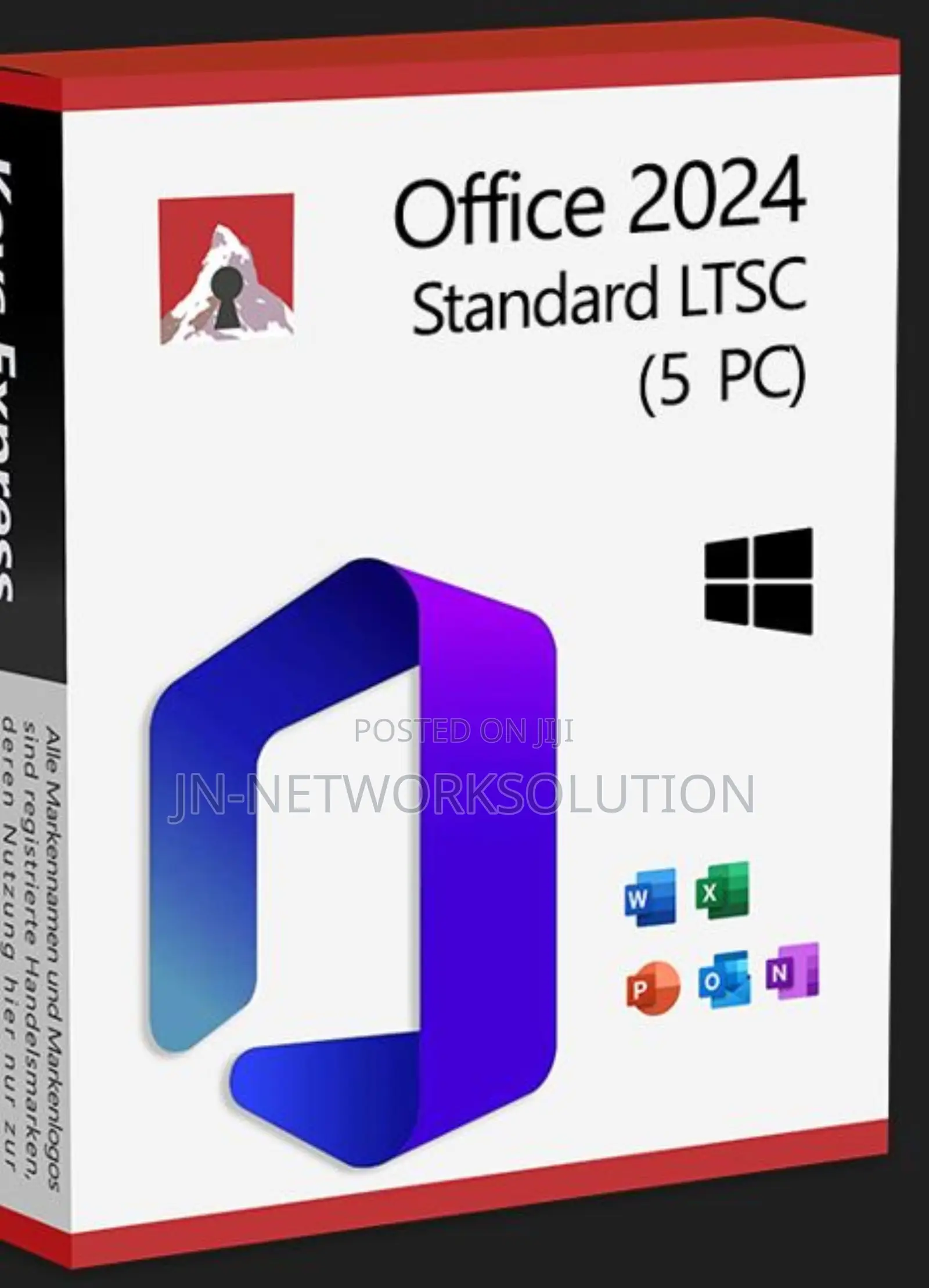 Office 2024 Standard (5 Pc) Digital Key Lifetime Activation