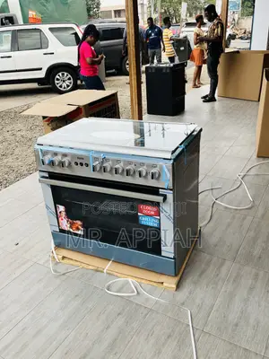 Unique Ferre 60x90 4 Gas + 2 Electric Turkish Cooker(Gray)