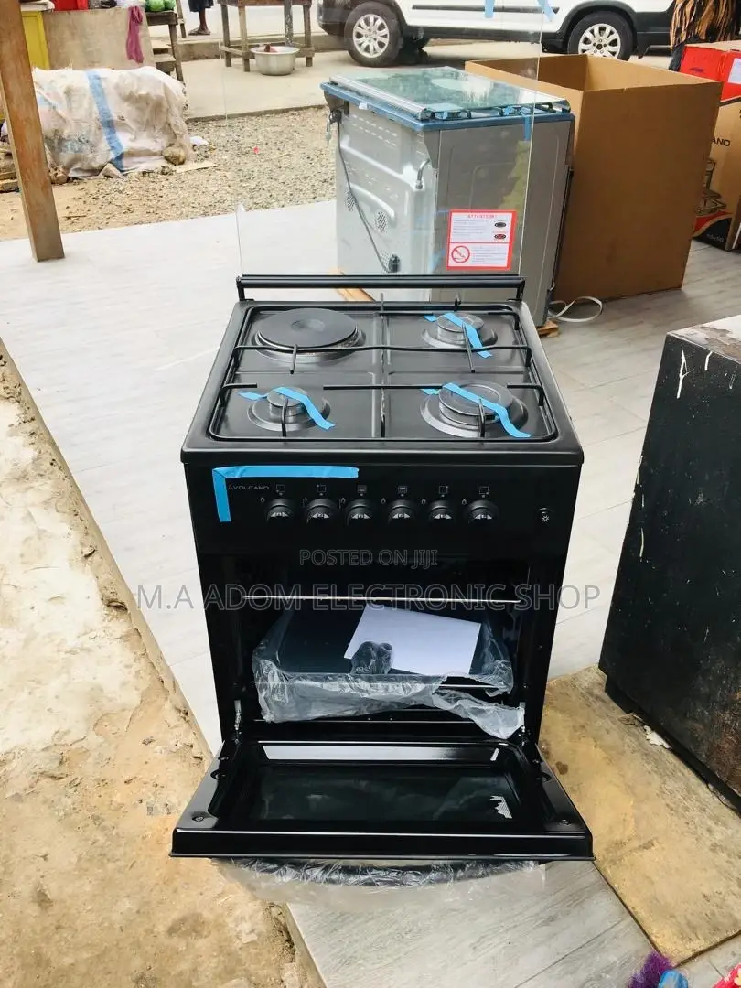 Volcano Electric Gas Cooker 3+1