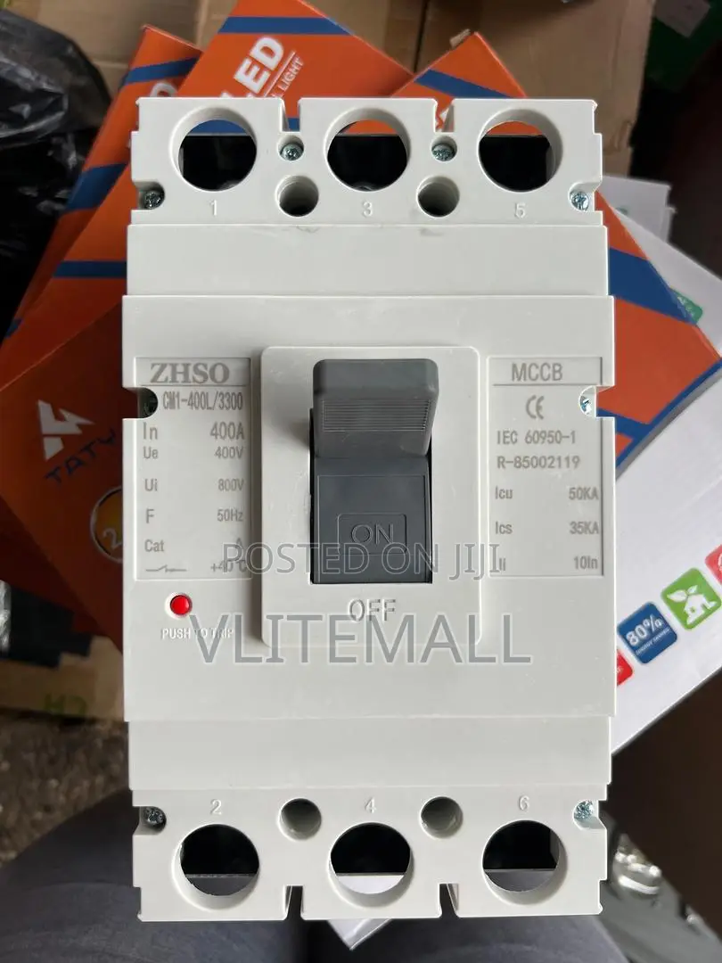 400a 4pole McCb Circuit Breaker