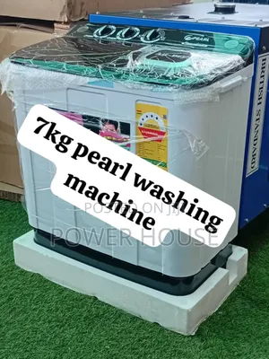Transparent Lid Pearl 7kg Twin Tub Washing Machine