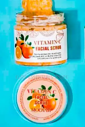 High Quality Vitamin C Facial Scrub With Natural Products